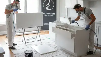 West Palm Beach cabinet painting for durable, humidity-resistant kitchen finishes