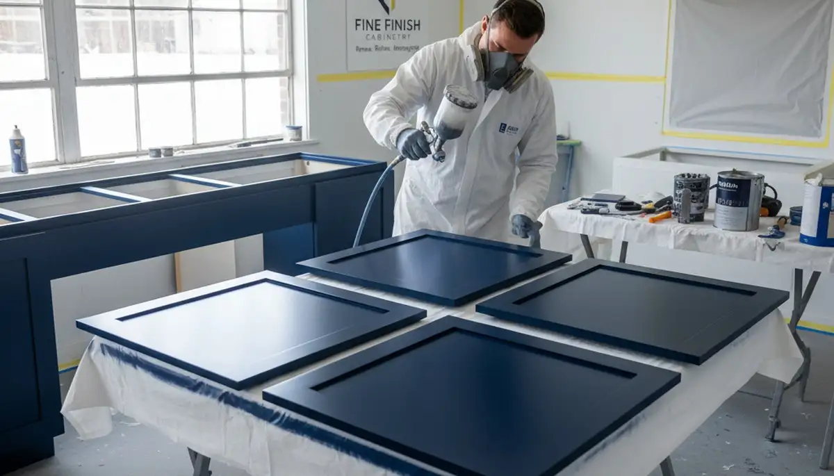 West Palm Beach cabinet painting service for durable, humidity-resistant kitchen finishes