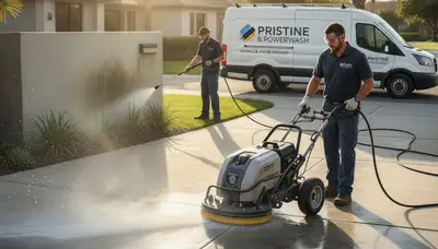 West Palm Beach, FL concrete pressure cleaning for driveways, patios, and walkways