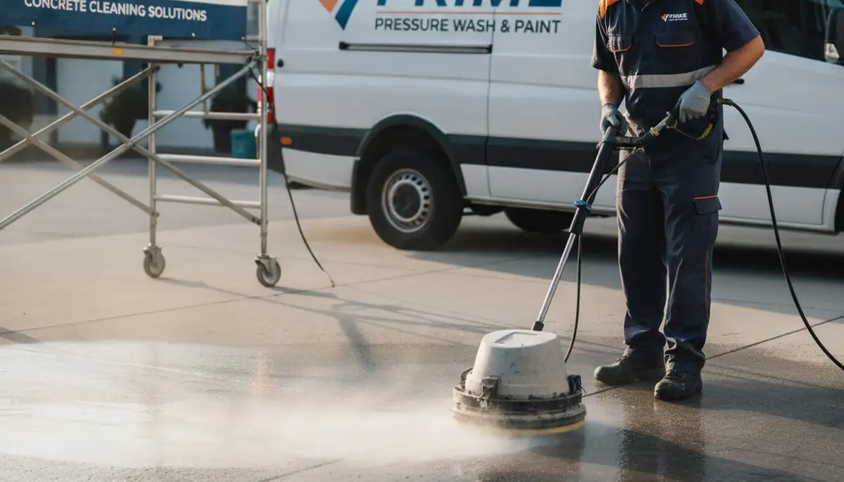 West Palm Beach, FL concrete pressure cleaning for driveways, patios, and walkways by West Palm Beach Paint Pros