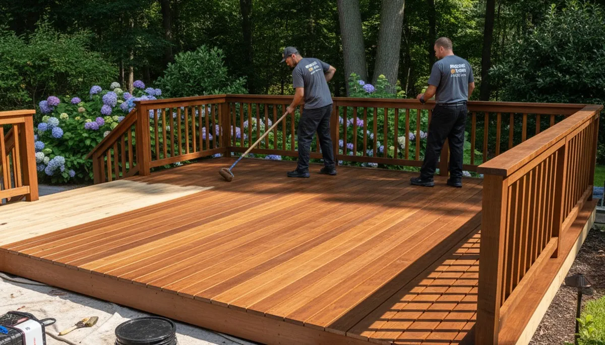 West Palm Beach deck staining for durable outdoor wood protection and a fresh, clean finish