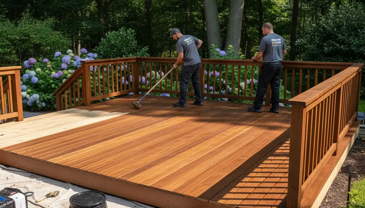 West Palm Beach deck staining for durable outdoor wood protection and a fresh, clean finish