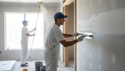 Drywall repair service in West Palm Beach, FL for cracks, holes, and moisture damage