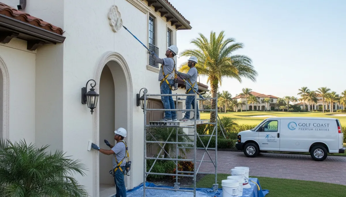 Professional painting team serving West Palm Beach, FL with interior and exterior paint services