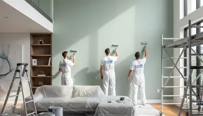 West Palm Beach interior house painting for smooth, durable finishes in South Florida homes