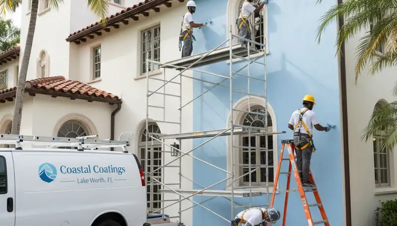 West Palm Beach, FL painters providing professional interior and exterior painting services