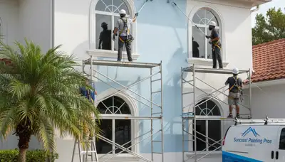 Professional painters in West Palm Beach, FL providing interior and exterior painting services