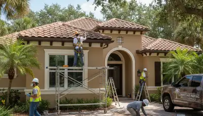West Palm Beach, FL painters providing professional interior and exterior painting services