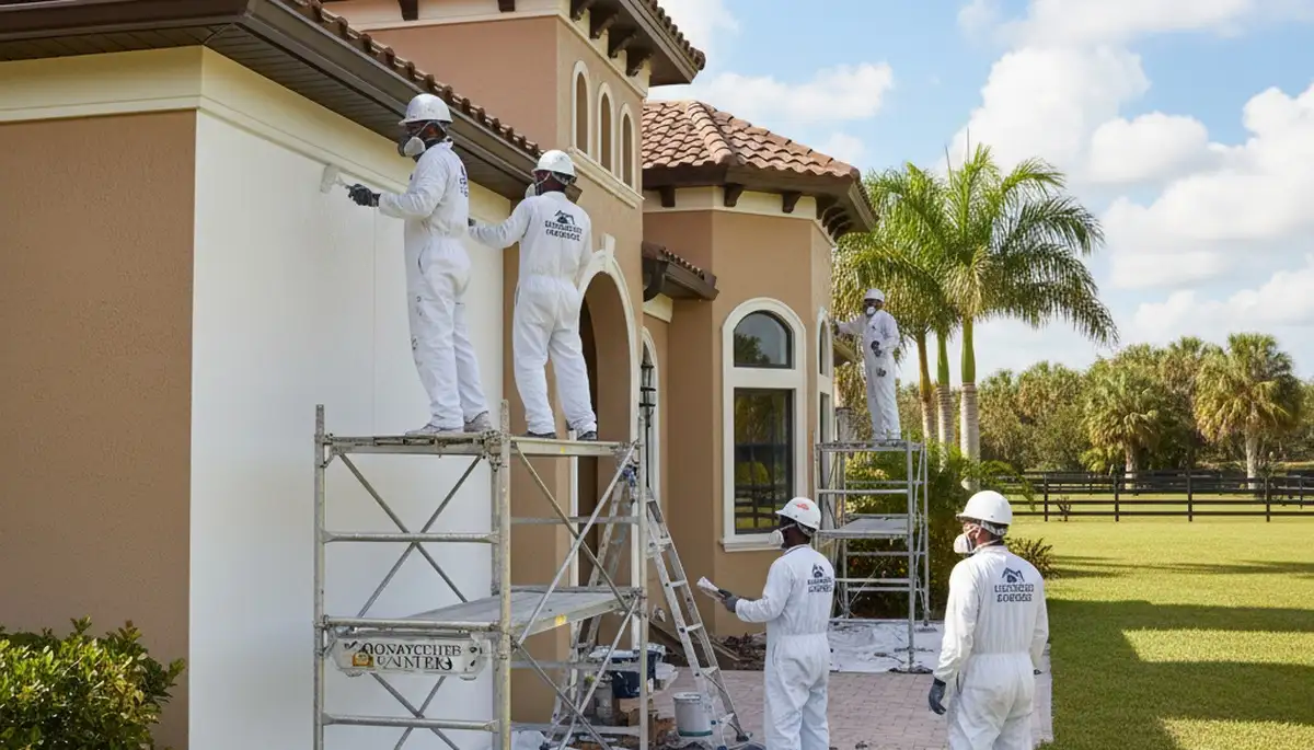 Painting contractors in West Palm Beach, FL providing professional interior and exterior painting services