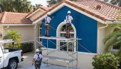 Professional painters in West Palm Beach, FL providing interior and exterior painting services