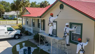 West Palm Beach, FL painting contractors providing professional interior and exterior painting services