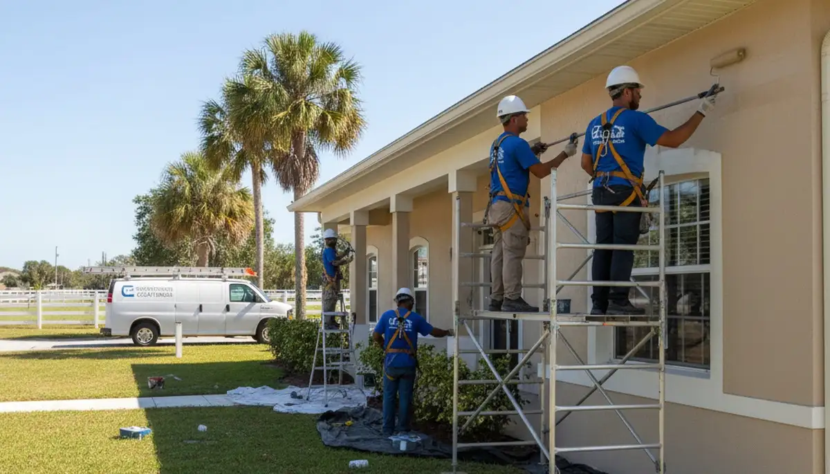 Professional painters serving West Palm Beach, FL for interior and exterior residential painting services