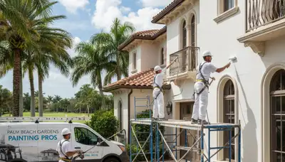 Professional painters in West Palm Beach, FL providing interior and exterior painting services