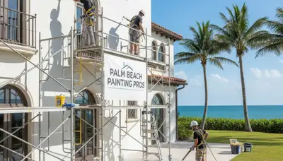 West Palm Beach, FL painters providing professional interior and exterior painting services